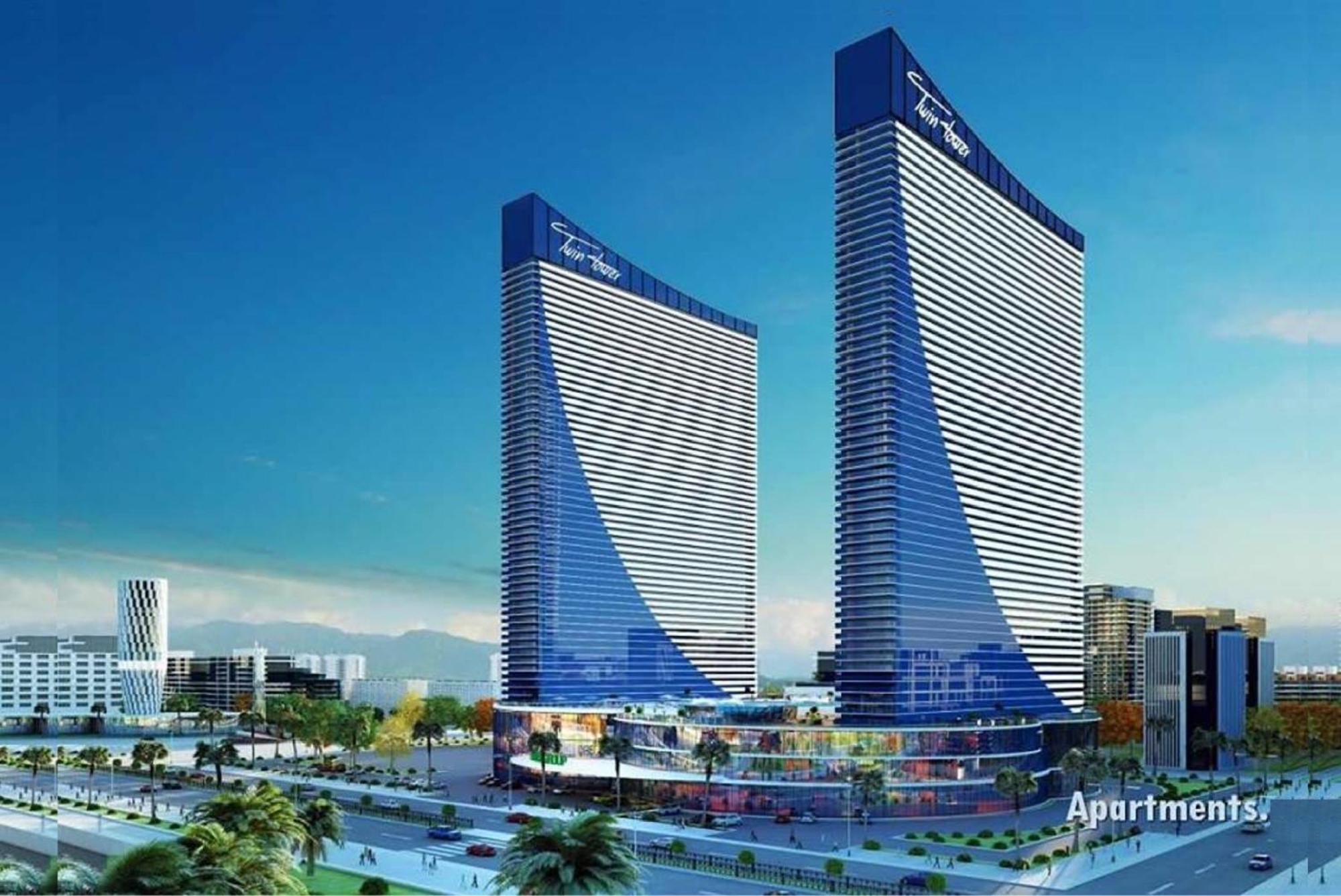 Orbi City Twin Towers Lägenhet Batumi Exteriör bild